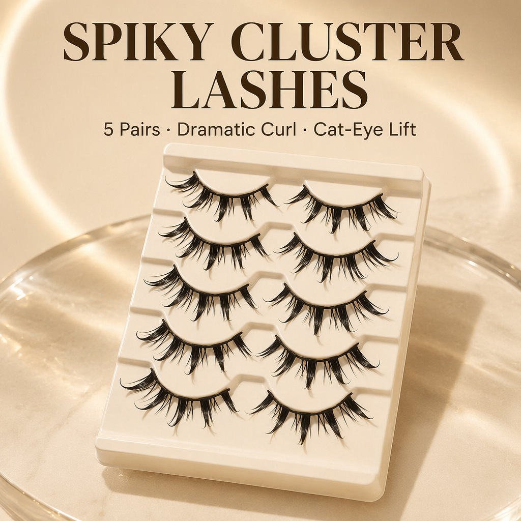 Eyelash Extension Japanese Style - Cosplay Sahte Kirpikler 5 Adet Küçük