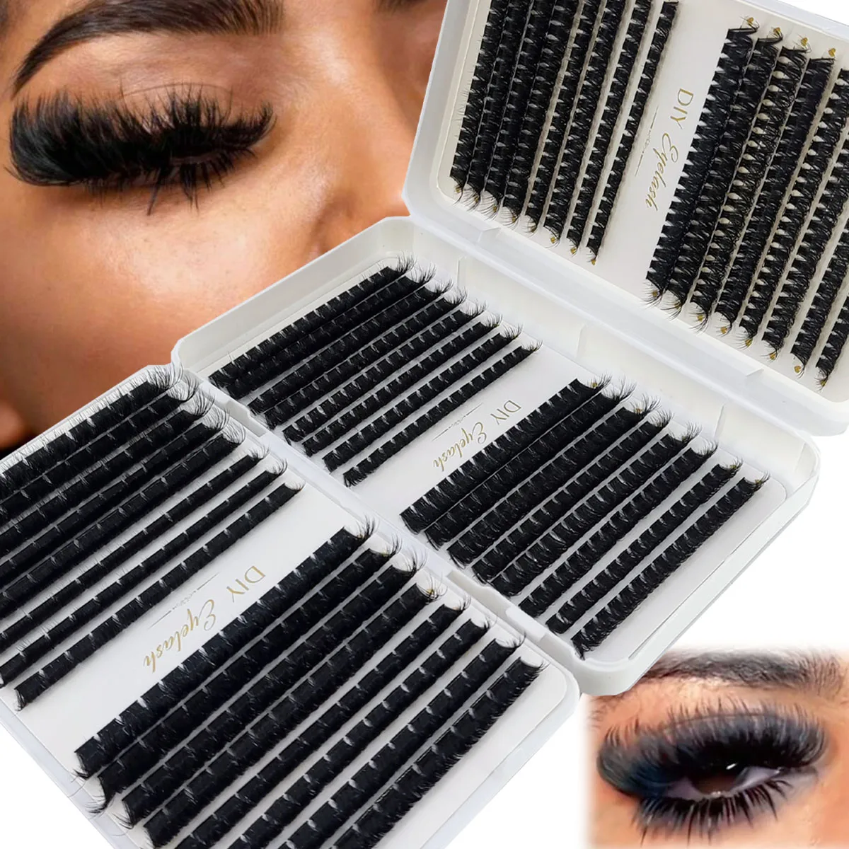 Eyelash Extension Single Lash - HBZGTLAD 200D-60D Alt ve Sivri Kirpik