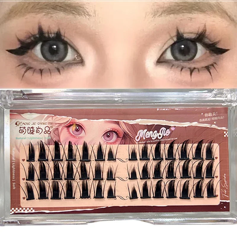 Eyelash Extension Single Lash - Küçük Şeytan Yanlış Kirpik Sıcak Manga