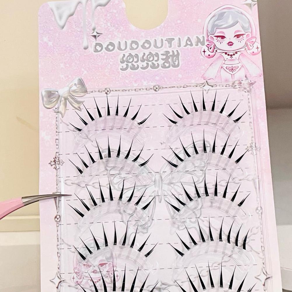 Eyelash Extension Japanese Style - 5 çift doğal takma kirpik japon