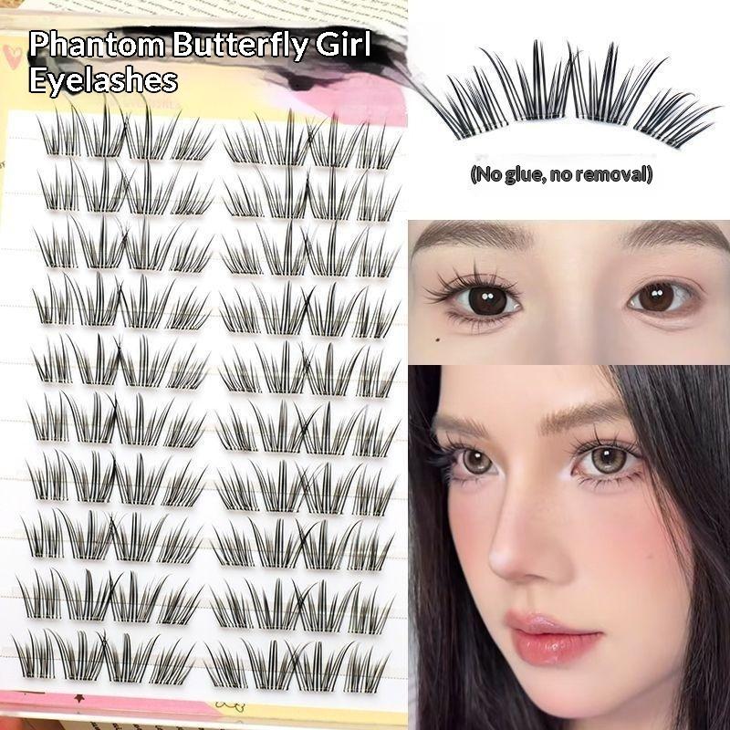 Eyelash Extension Single Lash - Kendin Yap Doğal Tüy Kıvrımlı Kirpikler