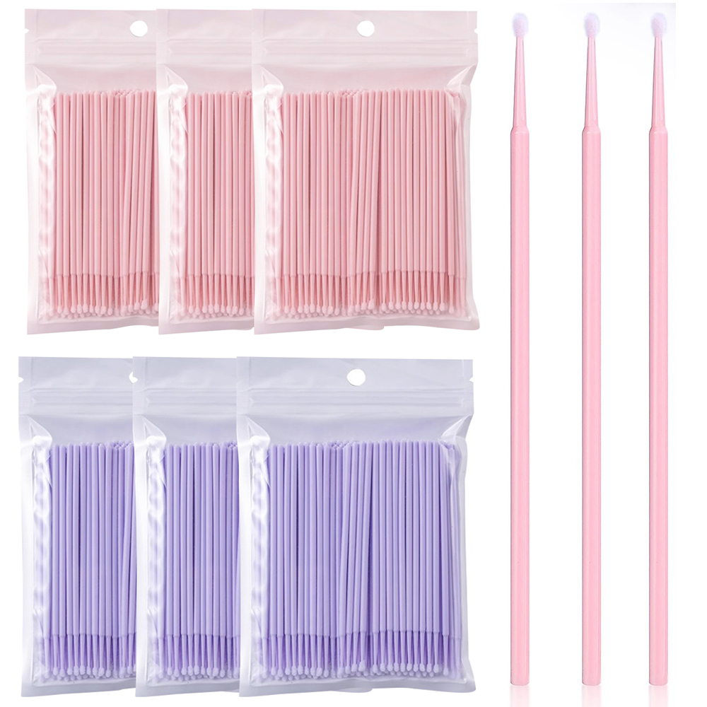 Eyelash Extension Cleaning - Lash 100 Adet Kirpik Fırçası Temizleme
