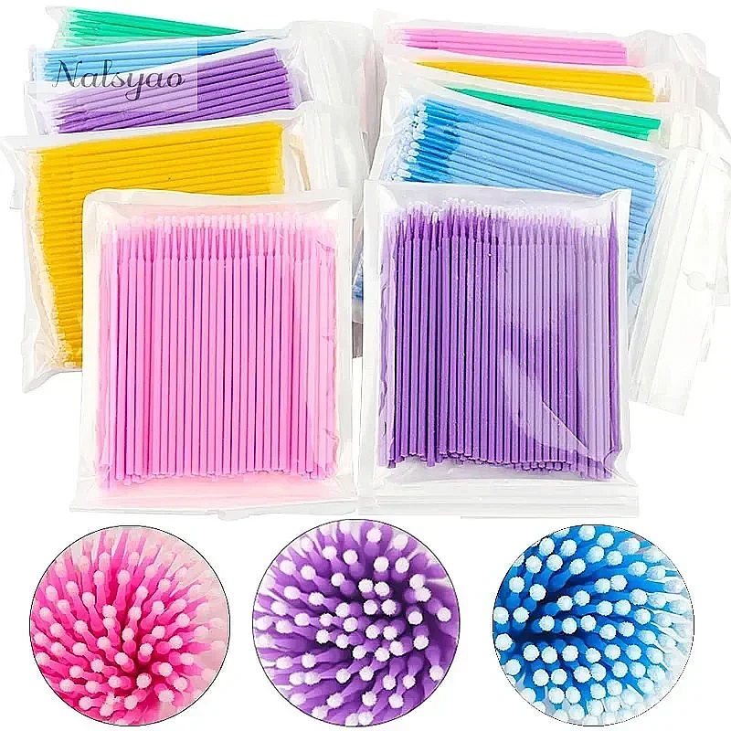 100 Adet Mikro Pamuklu Çubuk K - Eyelash Extension Cleaning incelemesi ve fiyatı