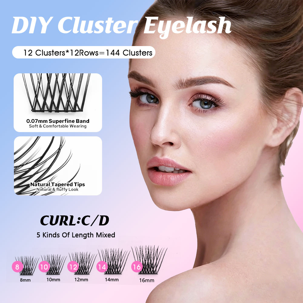 144 Büyük Kapasiteli YUANZHIJI - Eyelash Extension Single Lash incelemesi ve fiyatı