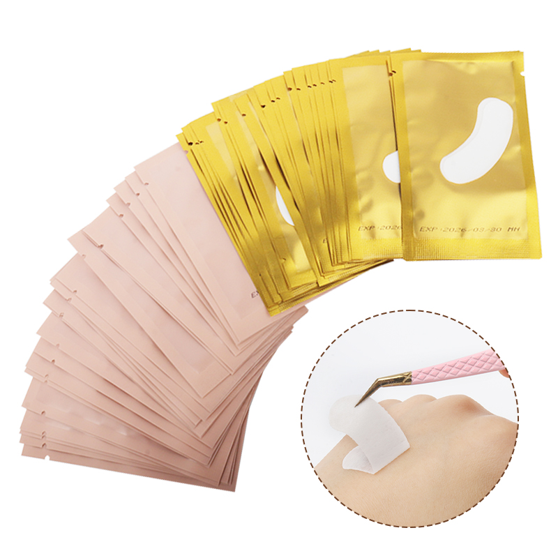 50 çift göz yamaları göz altın - Eyelash Extension Glasses incelemesi ve fiyatı