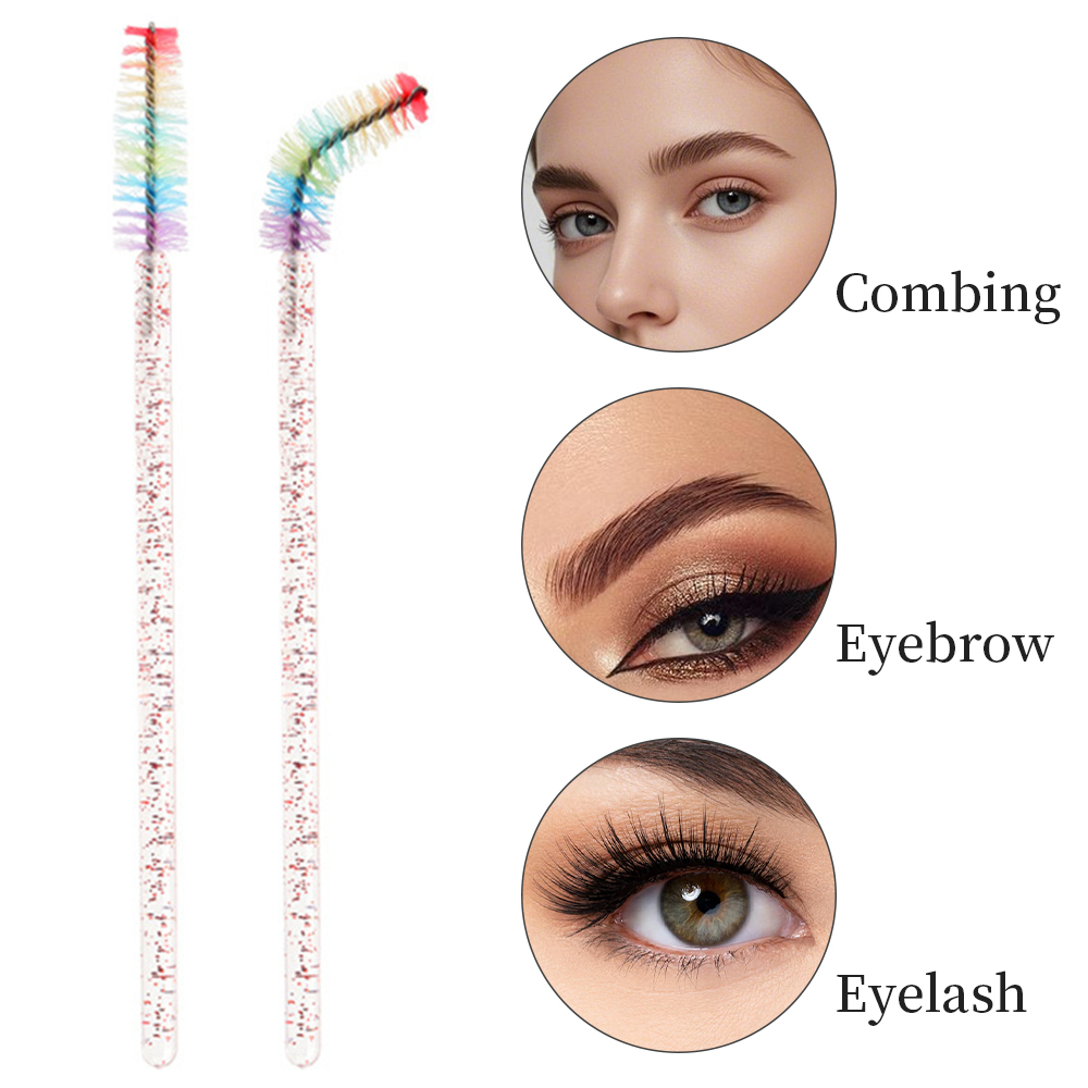 50 adet gökkuşağı kristal kirp - Eyelash Extension Glasses incelemesi ve fiyatı