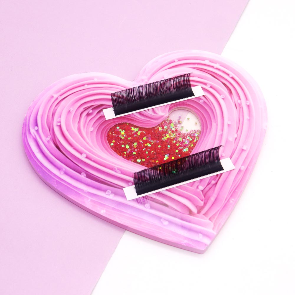 3D Kalp Şeklinde Bling Dinamik - Lash Extension Tweezers incelemesi ve fiyatı
