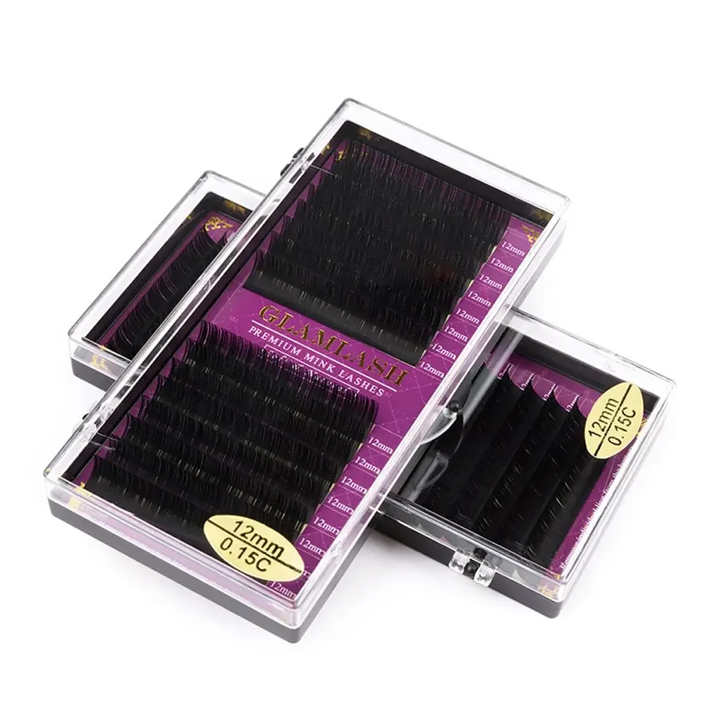 GLAMLASH Toptan 16 Satırlar BC - Eyelash Extension Single Lash incelemesi ve fiyatı
