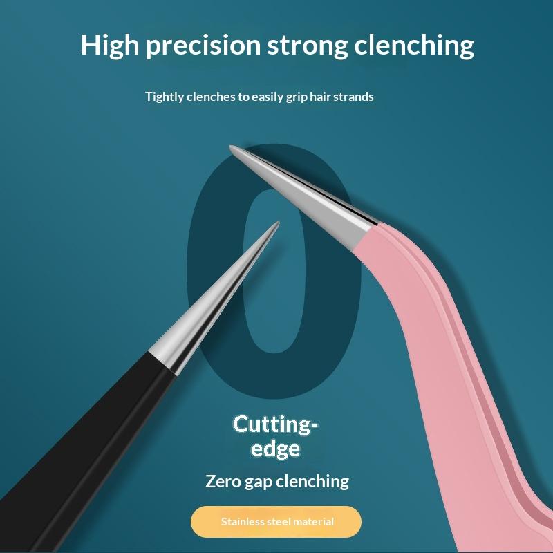 Yeni 1 Adet Paslanmaz Çelik Ki - Lash Extension Tweezers incelemesi ve fiyatı